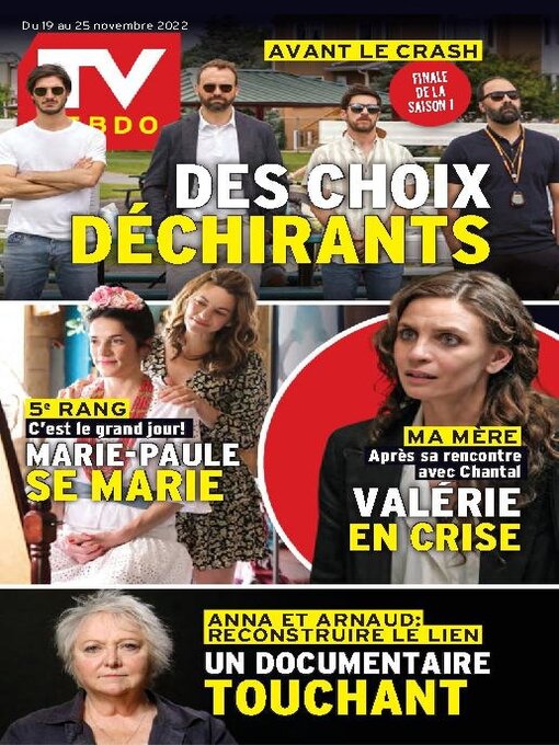 Title details for TV Hebdo by TVA Publications Inc. - Available
